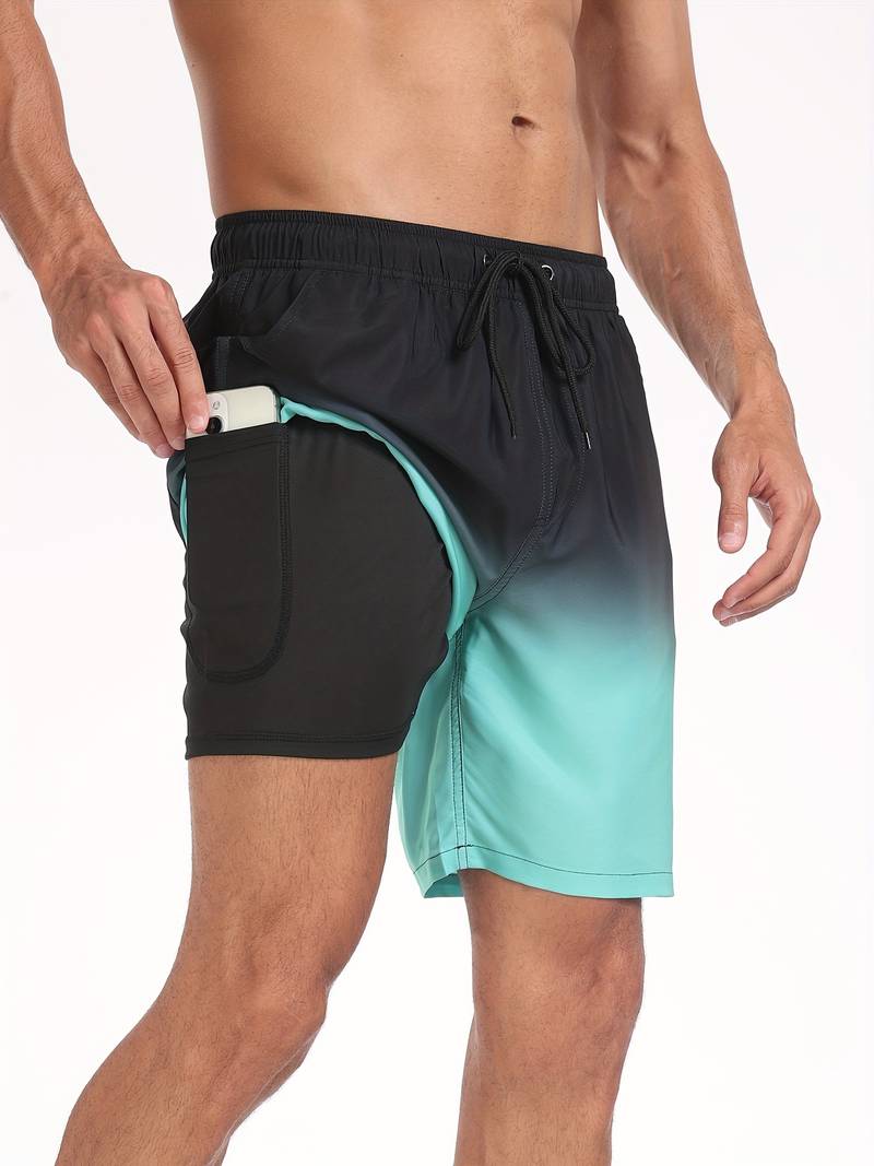 Troy | Printed Beach Shorts
