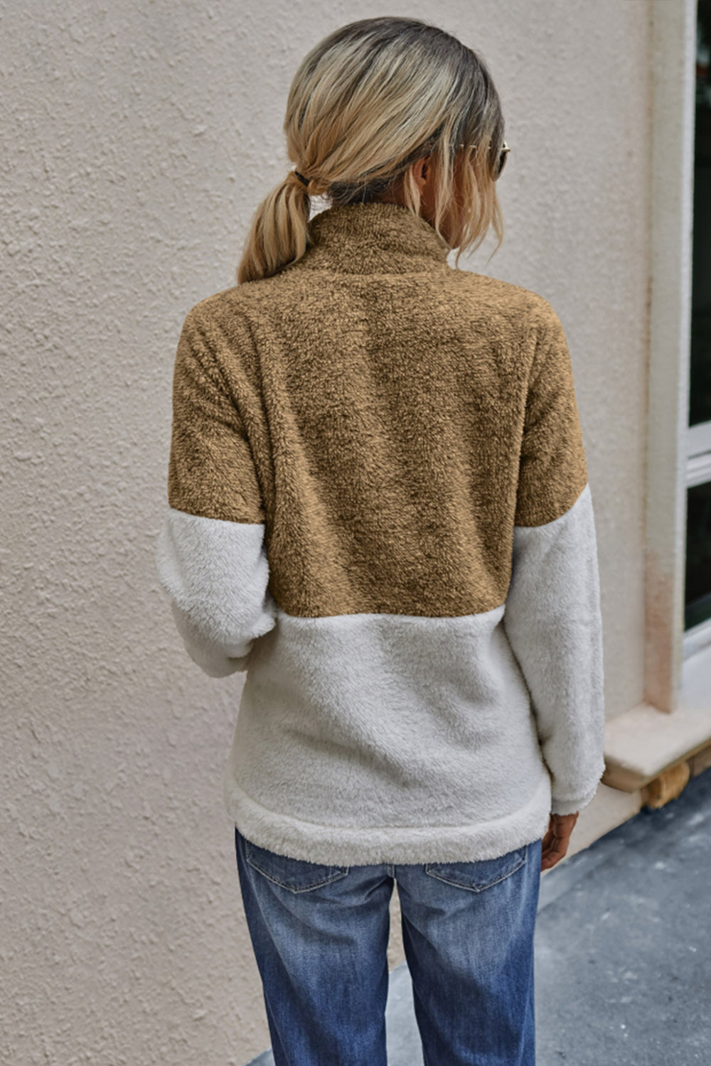 Ivy | Women Half‑Zip Turtleneck Pullover
