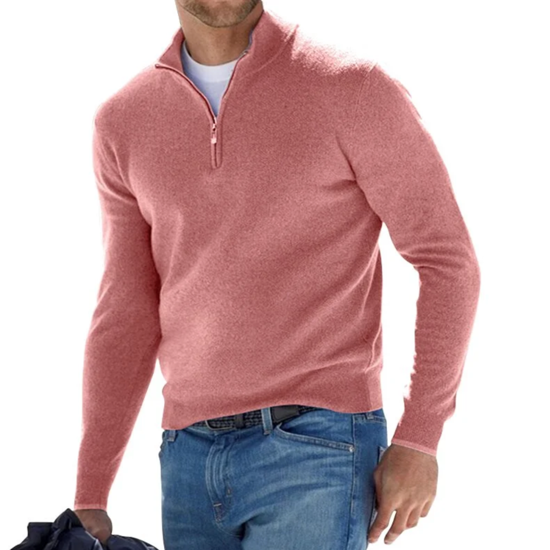 Maximus | Casual Quarter-Zip Sweater