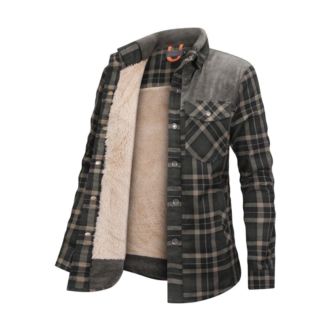 Clara | Women Flannel Winter Jacket