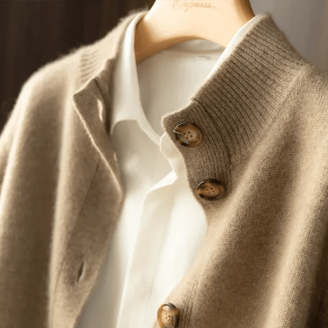 Amélie | Chic Knit Button Cardigan