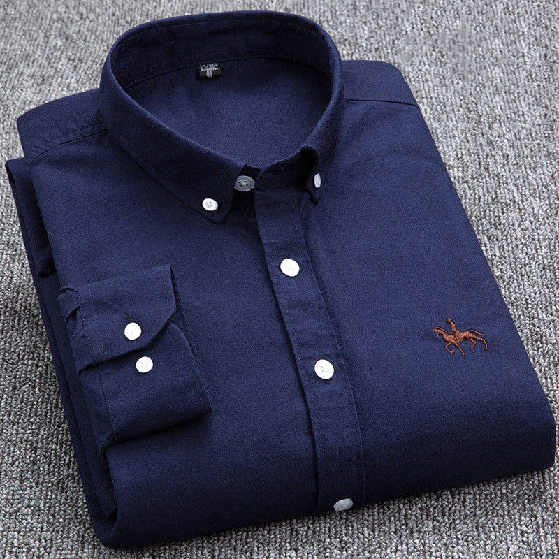 Rowan | Premium Cotton Long Sleeve Shirt