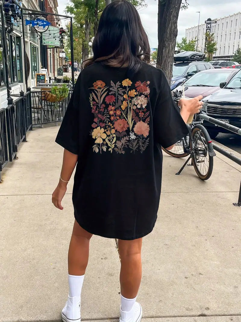 Daisy | Vintage-Inspired T-Shirt Dress - Motheero