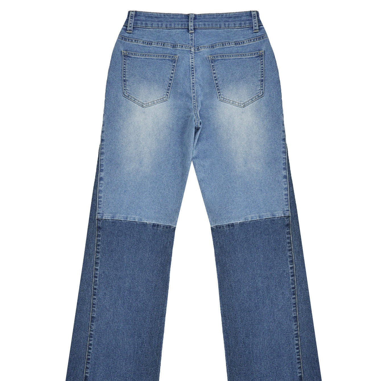 Celeste | Chic Patchwork Denim Jeans