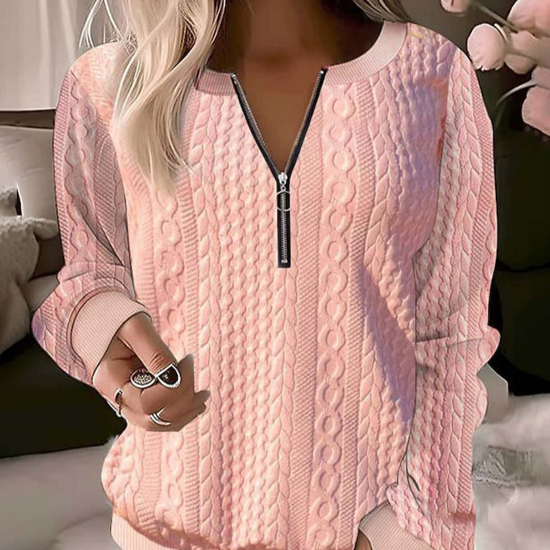 Naya | Half Zip Casual Sweatshirt