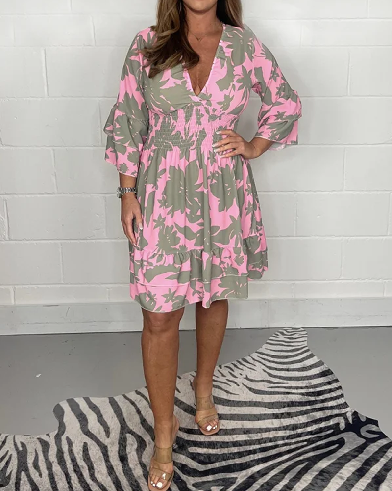 Bella | Floral Midi Dress - Motheero