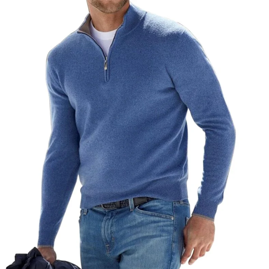 Maximus | Casual Quarter-Zip Sweater