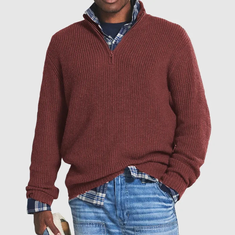 Maverick | Premium Ribbed Knit Sweater