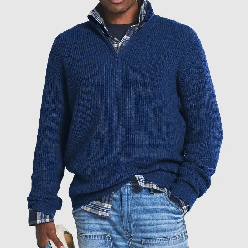 Maverick | Premium Ribbed Knit Sweater