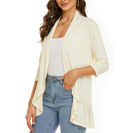 Nara | Women Casual Three-Quarter Sleeve Cardigan