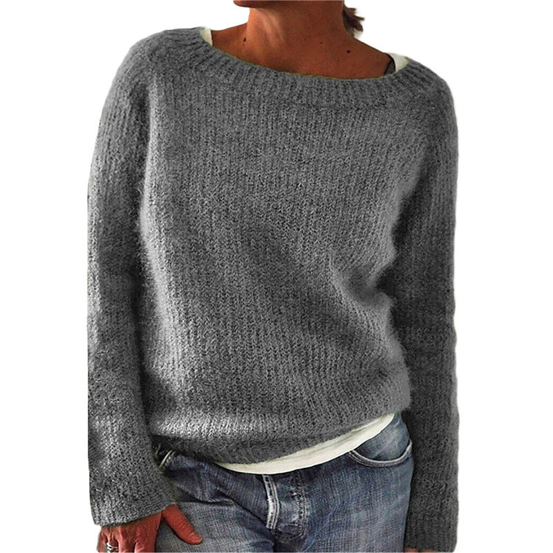Klara | Casual Crew‑Neck Sweater