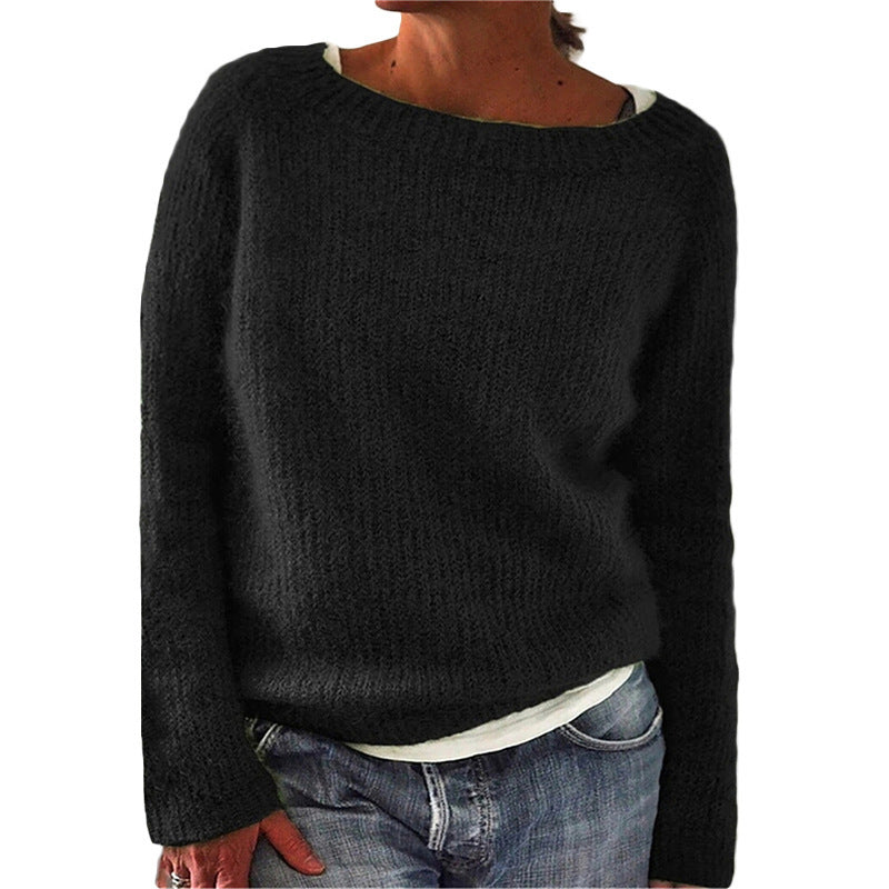 Klara | Casual Crew‑Neck Sweater