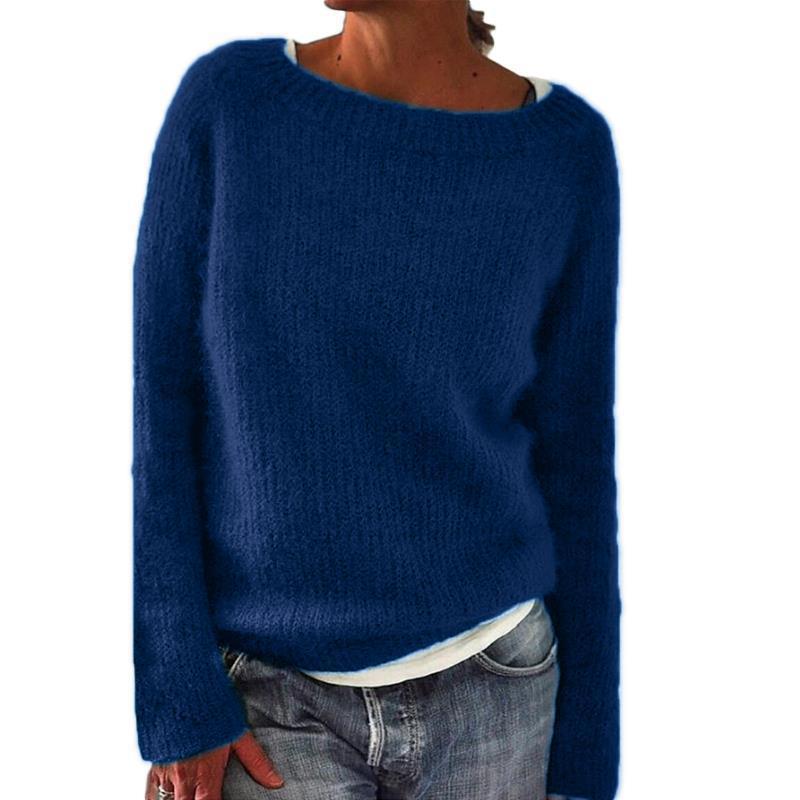 Klara | Casual Crew‑Neck Sweater