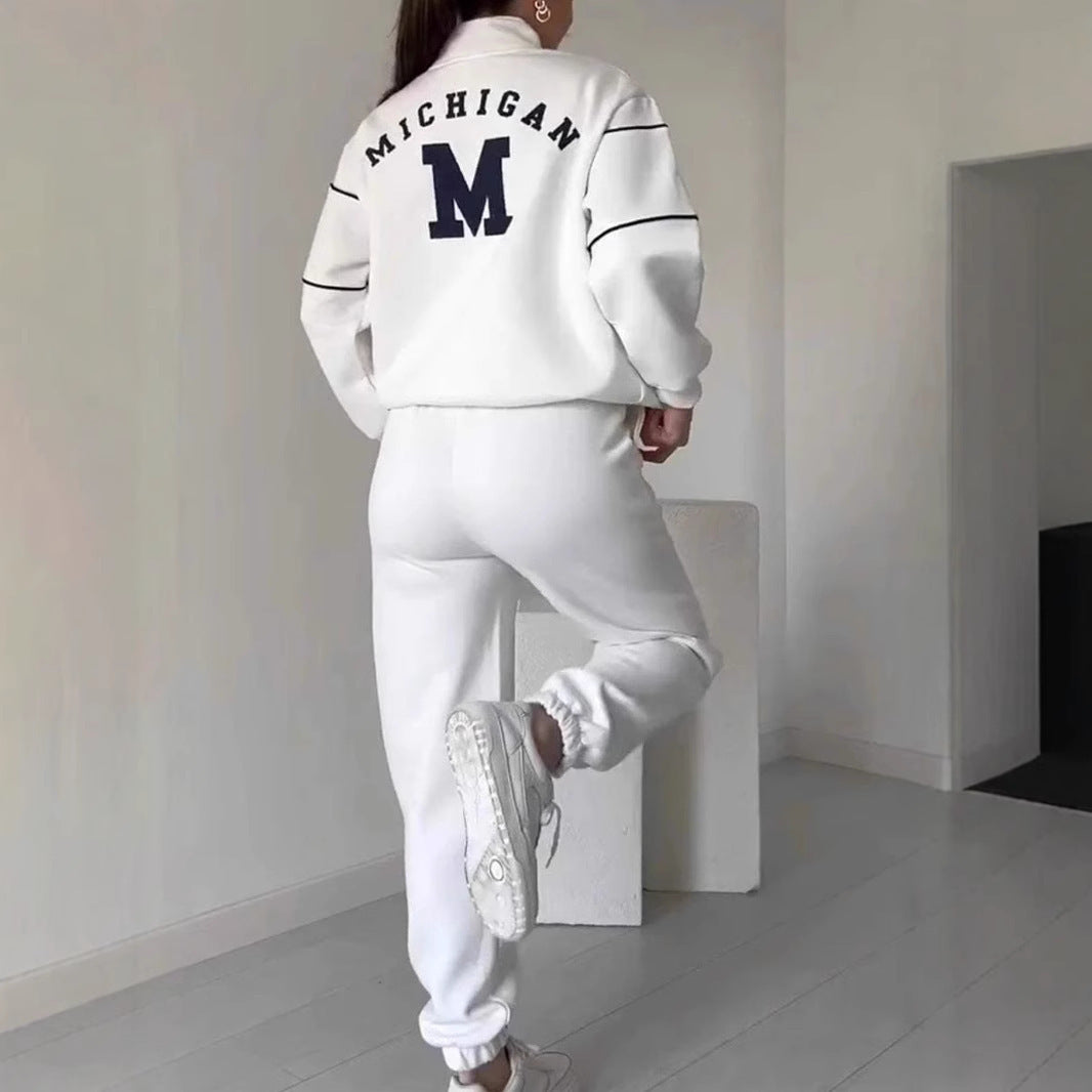 Michigan | Chic Two‑Piece Set Tracksuit