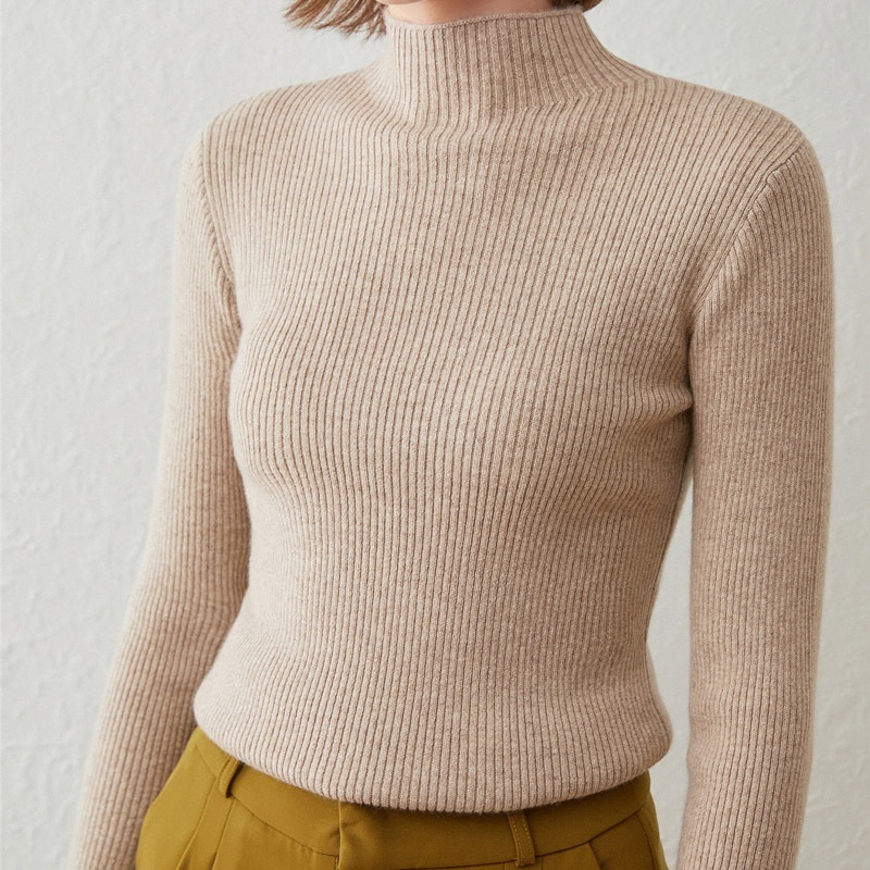Elora | Women Turtleneck Knit Sweater