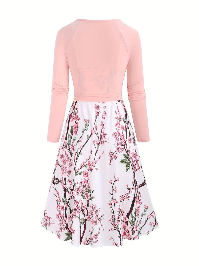 Keira | Sweater and Slip Floral Dress - Motheero