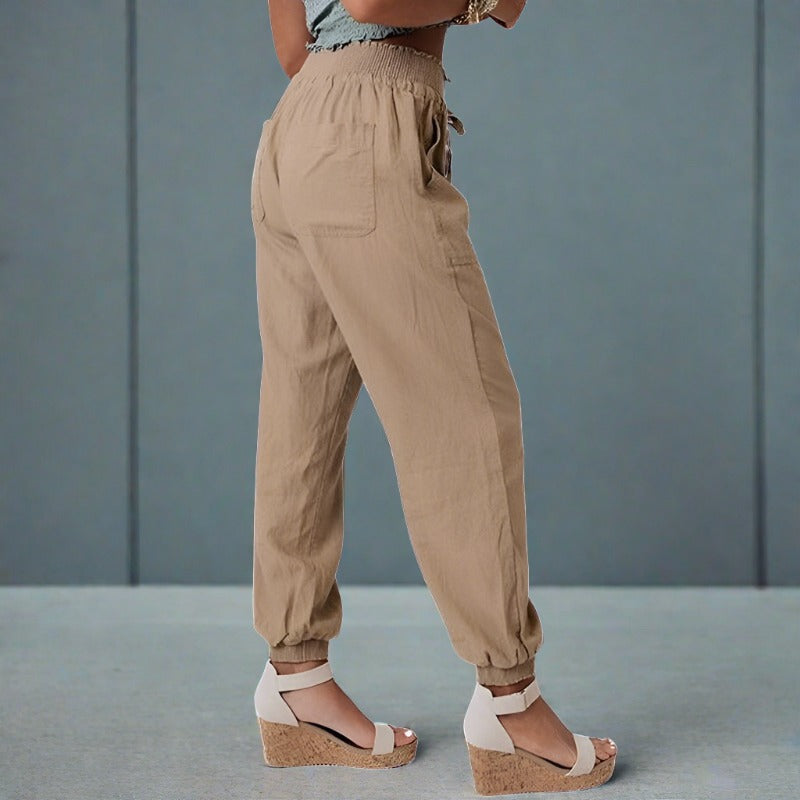 Noémie | Relaxed Drawstring Trousers