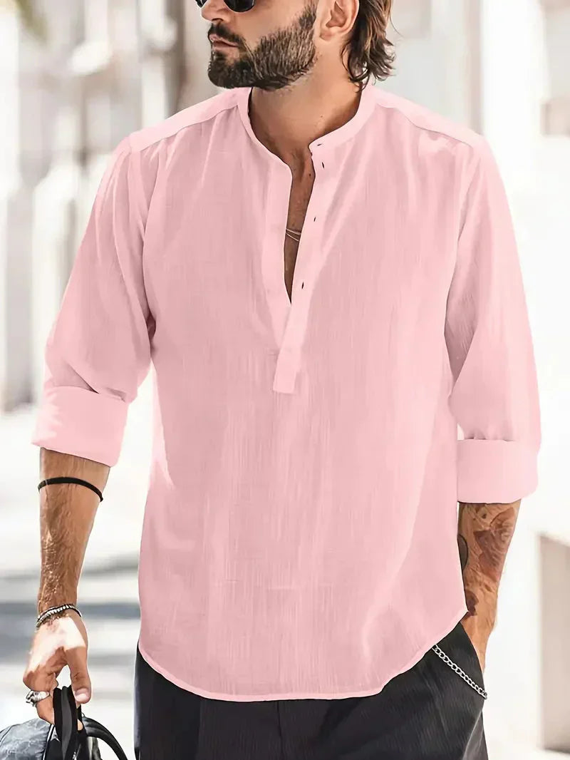 Maverick | Long Sleeve Button-Up Shirt