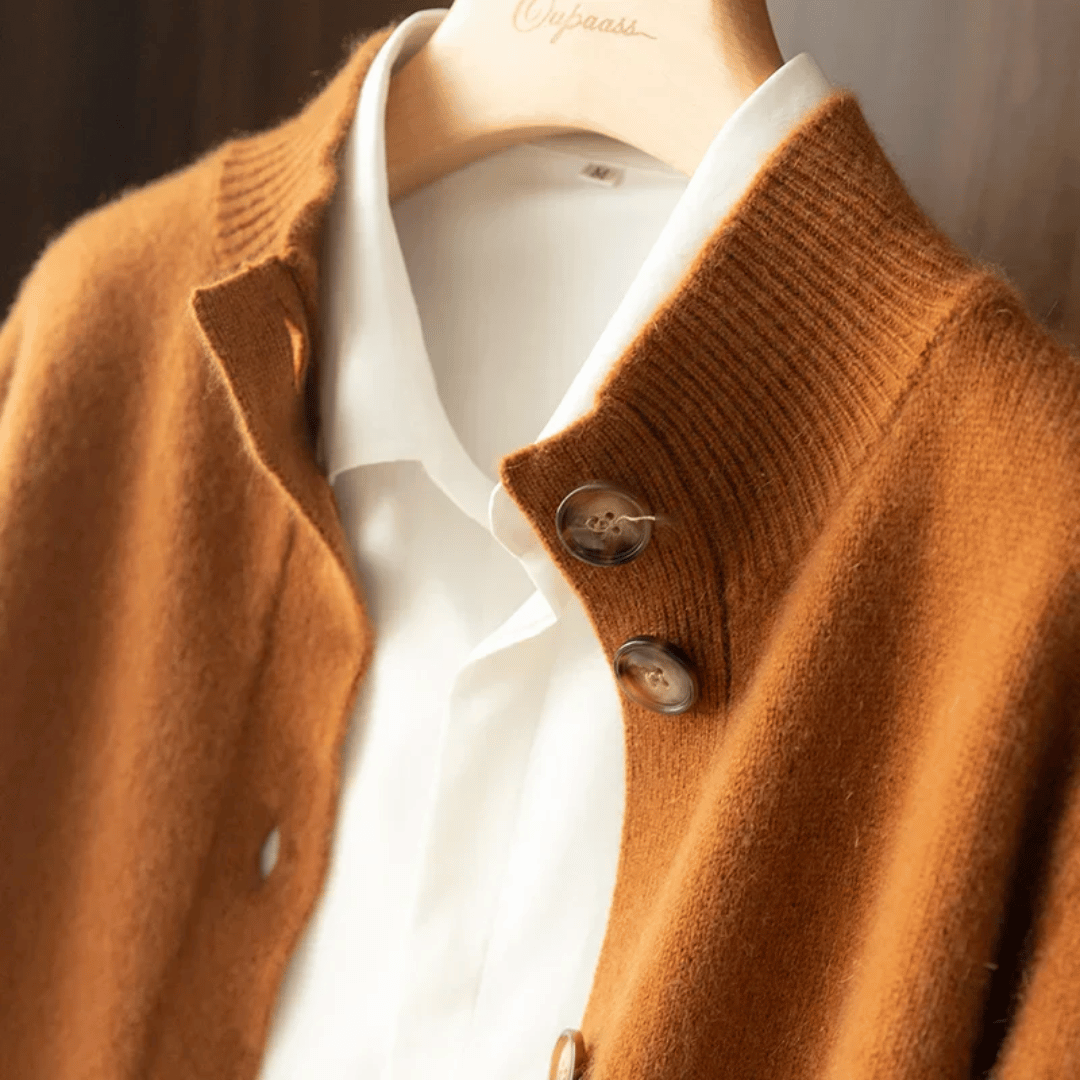 Amélie | Chic Knit Button Cardigan
