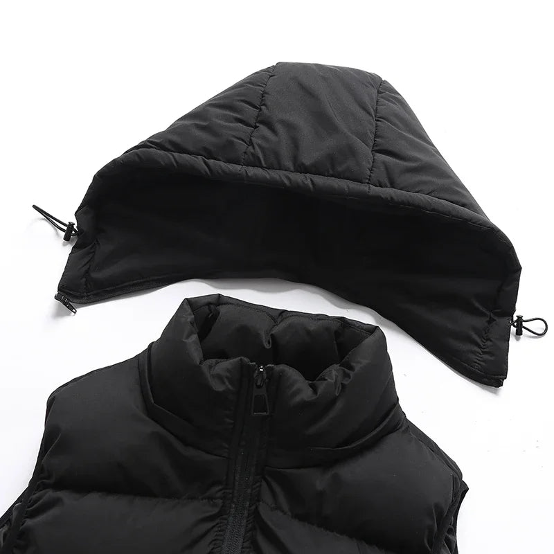 Reid | Quilted Hooded Vest