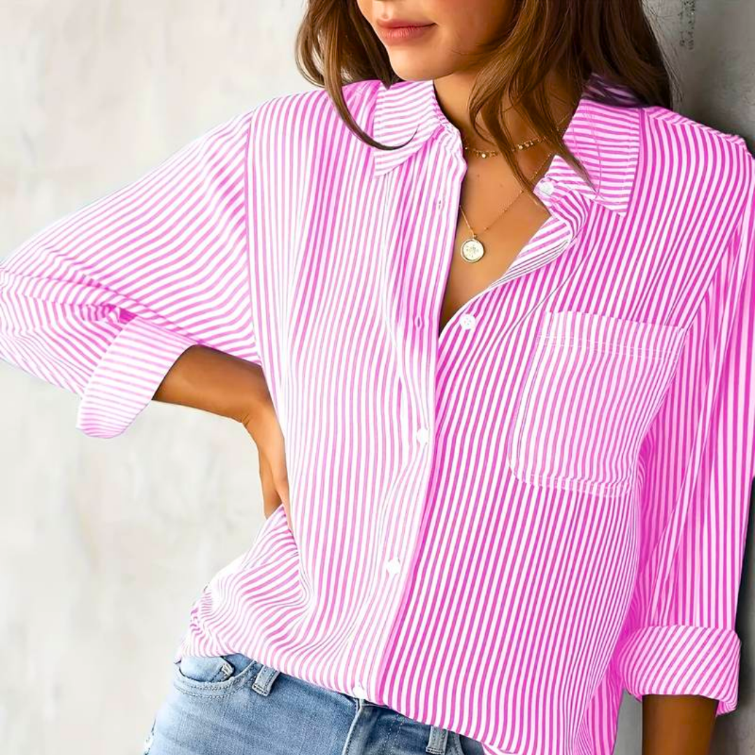 Mara | Classic Button Up Blouse - Motheero