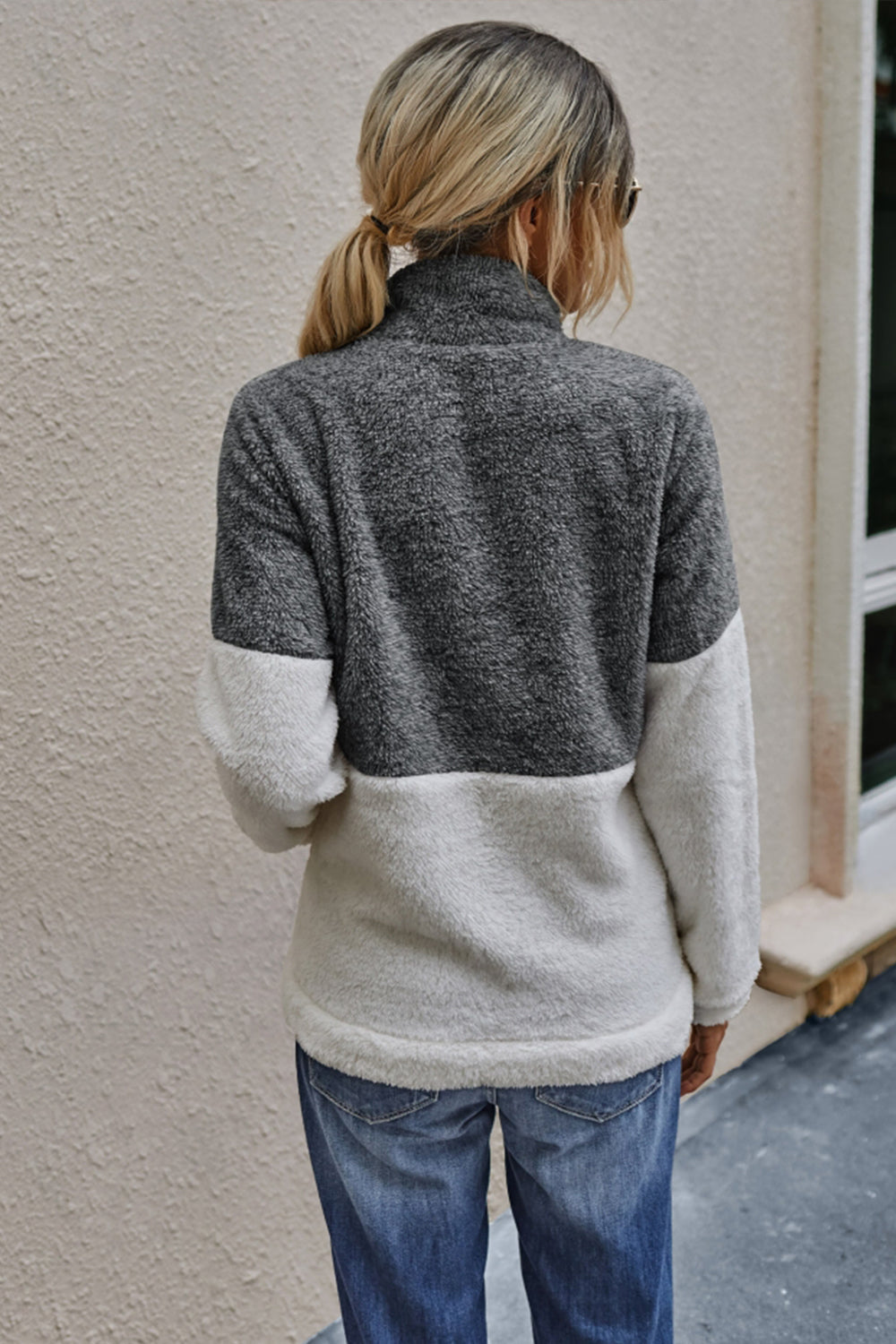 Ivy | Women Half‑Zip Turtleneck Pullover