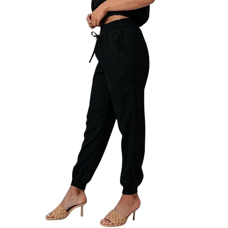 Noémie | Relaxed Drawstring Trousers