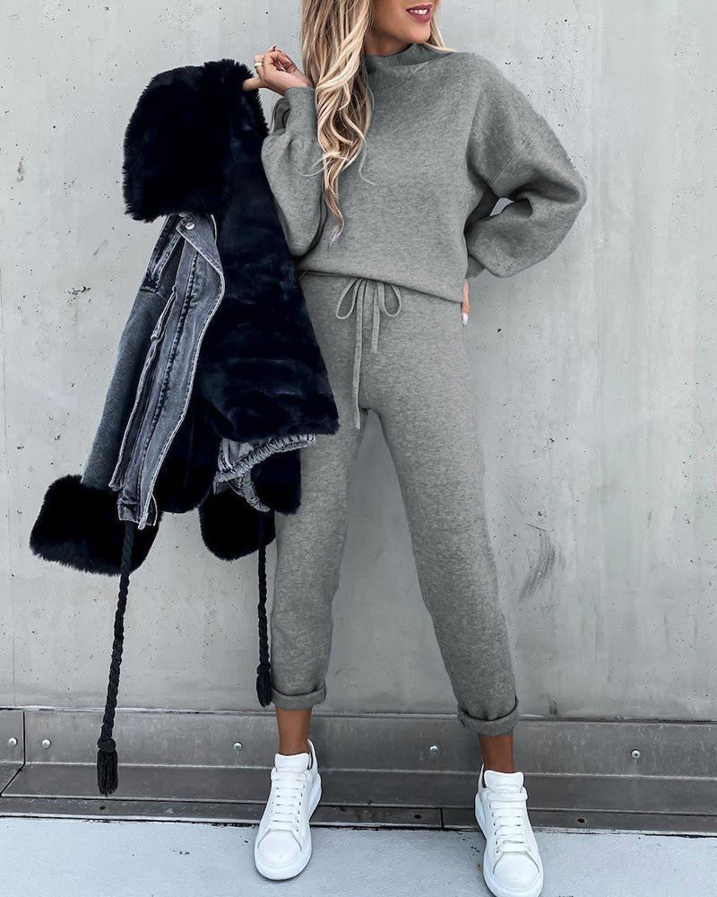 Adriana | Premium Two‑Piece Lounge Suit