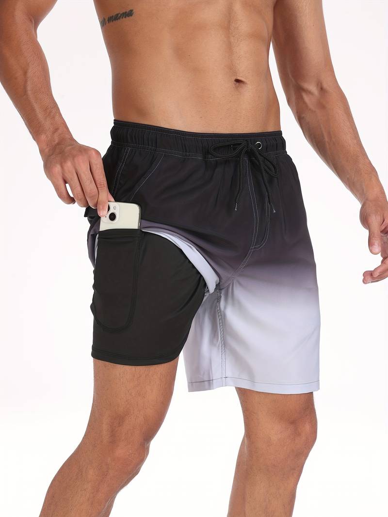 Troy | Printed Beach Shorts