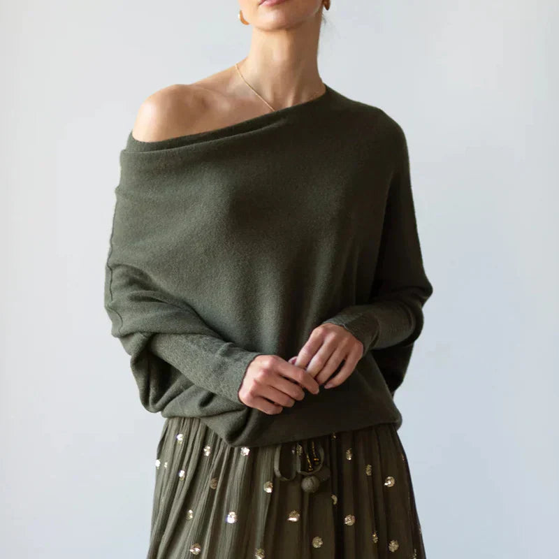 Emma | Oversized Drapey Super Relaxed Fit Sweater