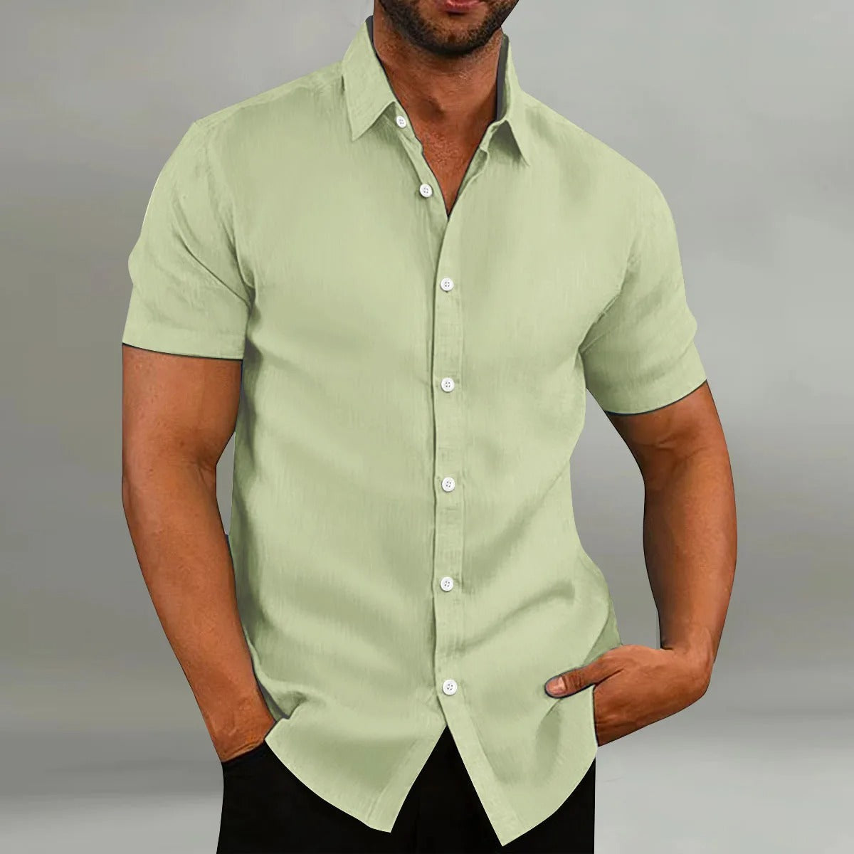 Tate | Classic Short-Sleeve Shirt