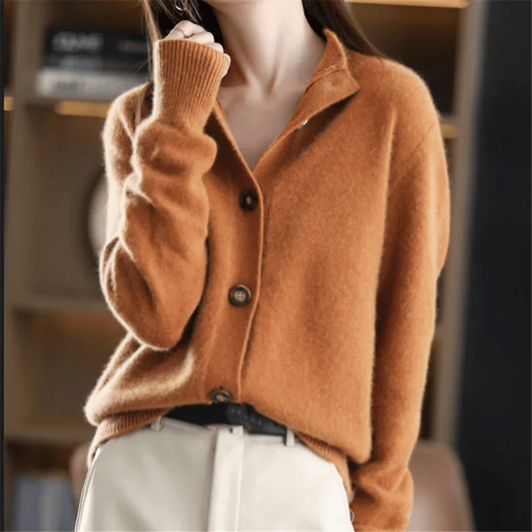 Amélie | Chic Knit Button Cardigan