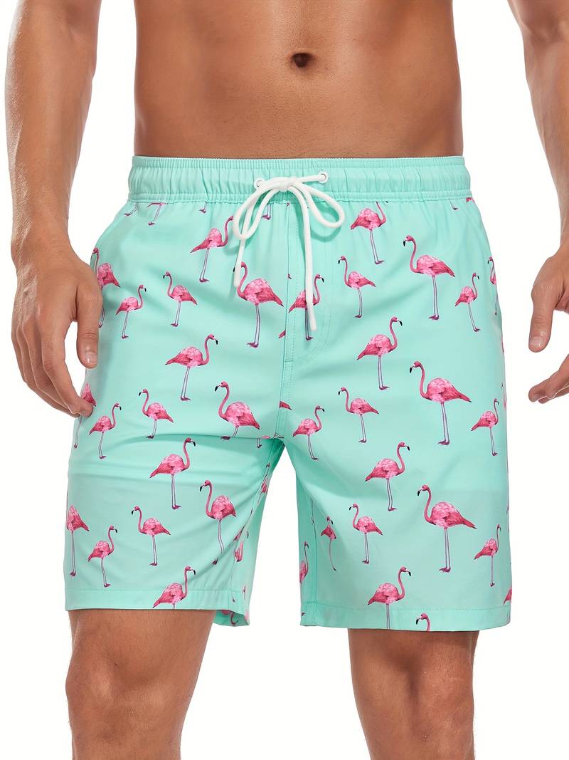 Troy | Printed Beach Shorts