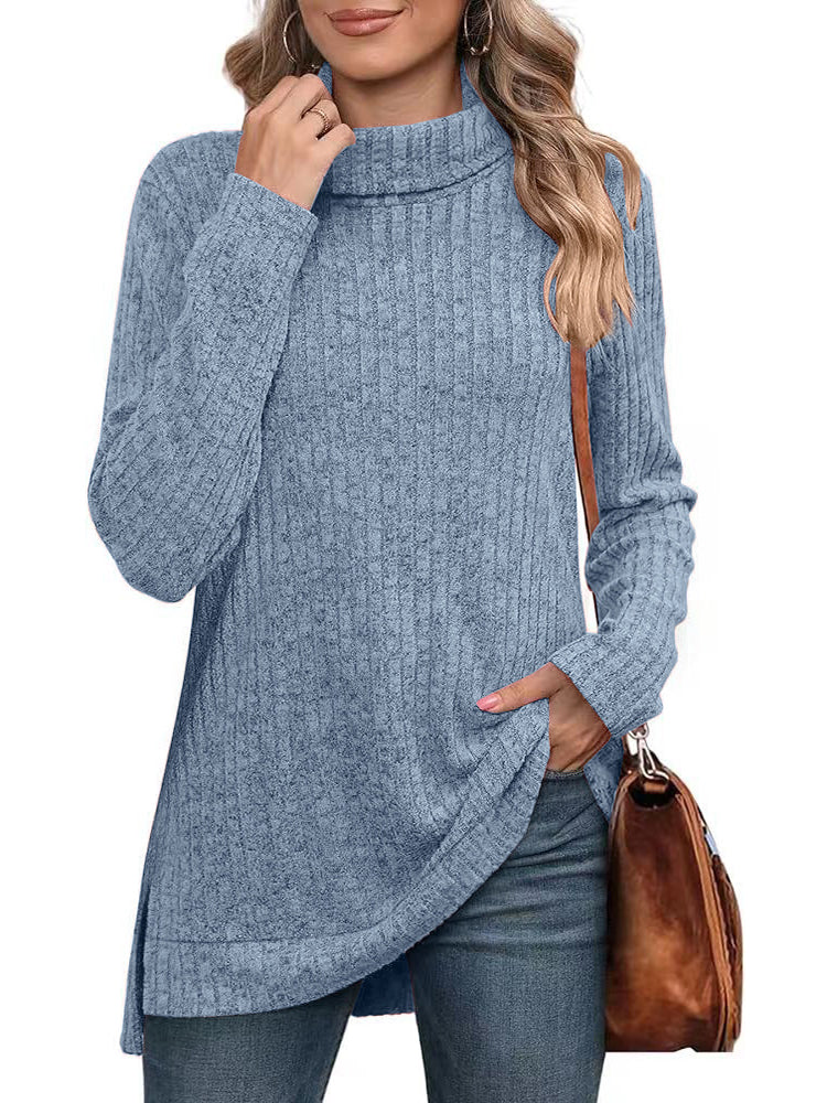 Mira | Women Relaxed Fit Cozy Turtleneck Sweater