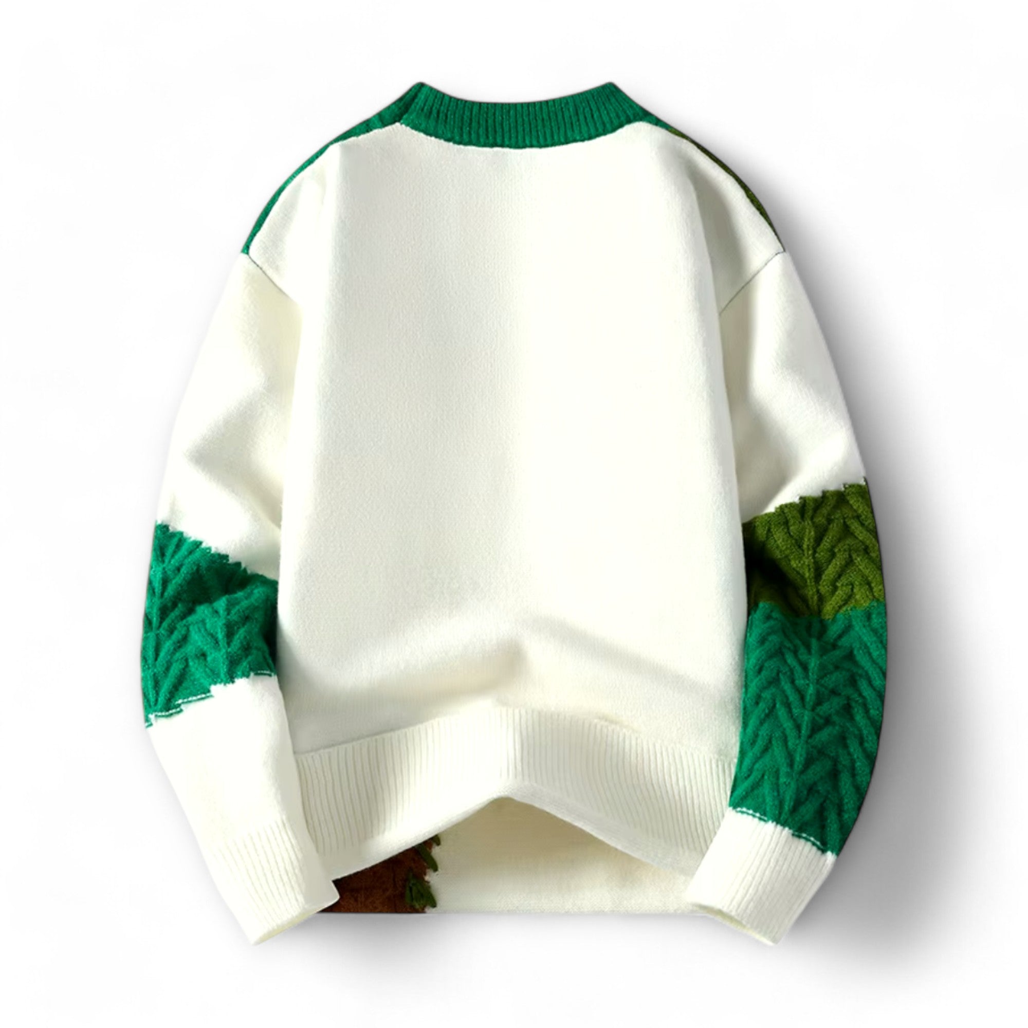 Hades | Urban Patchwork Cozy Sweater — The Effortless Crewneck for Every Day
