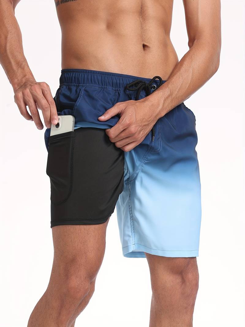 Troy | Printed Beach Shorts