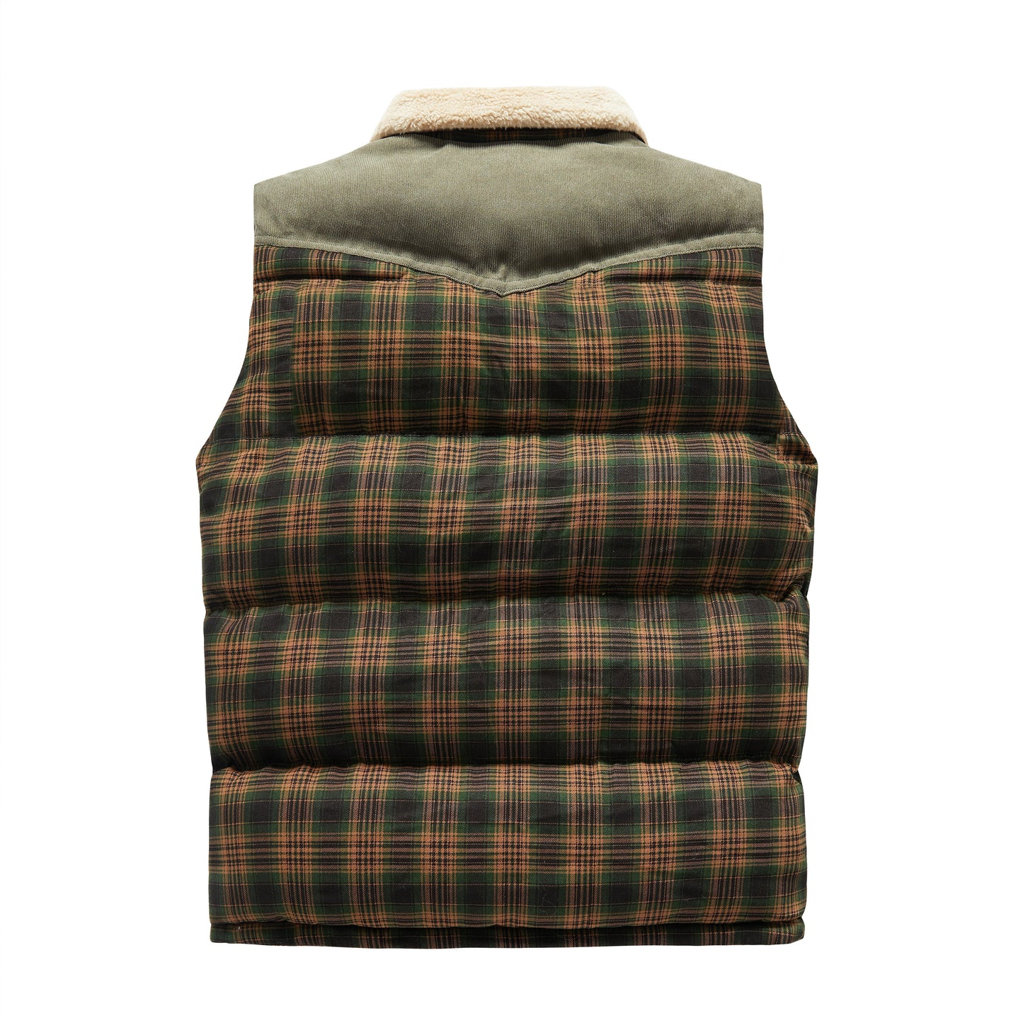 Hendrix | Plaid Quilted Vest