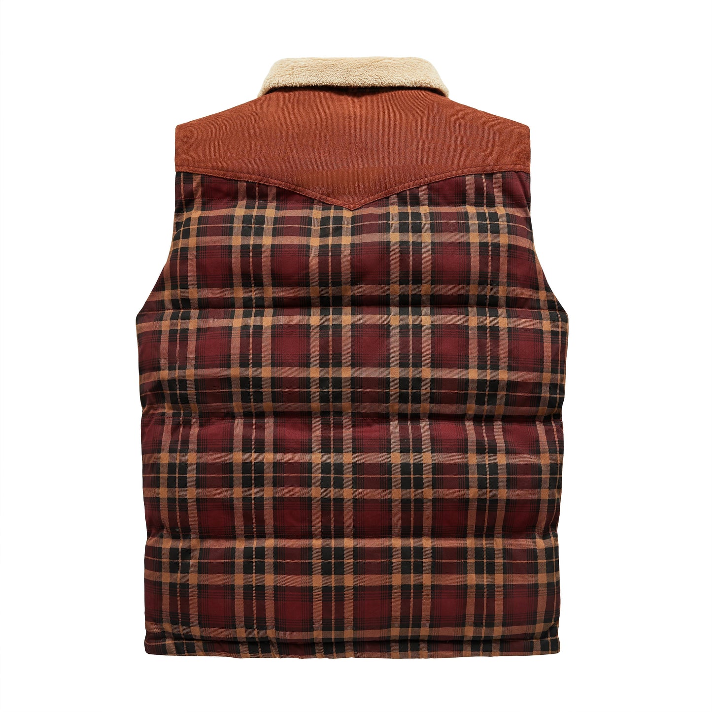 Hendrix | Plaid Quilted Vest
