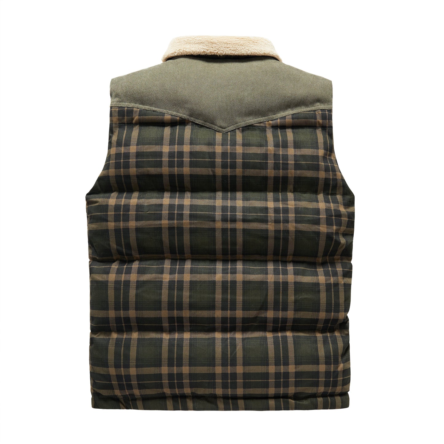 Hendrix | Plaid Quilted Vest