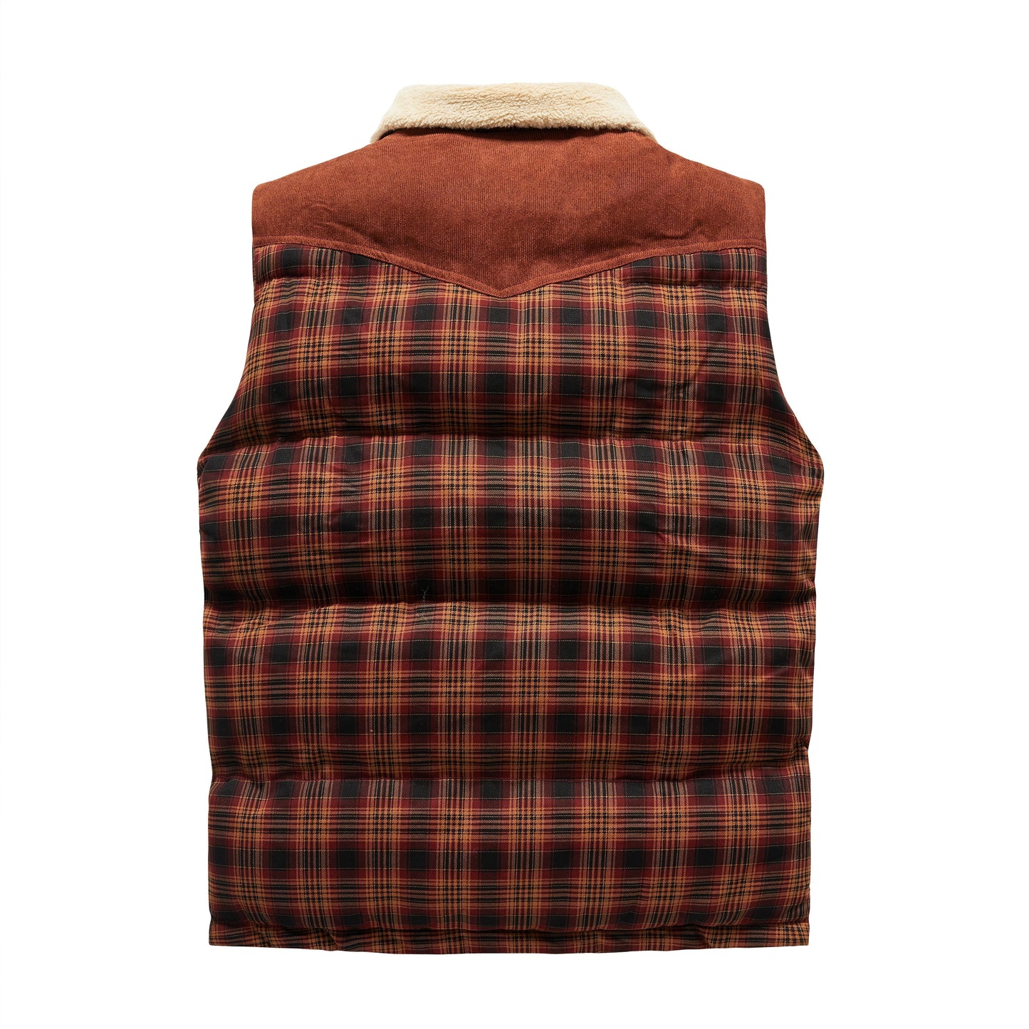 Hendrix | Plaid Quilted Vest