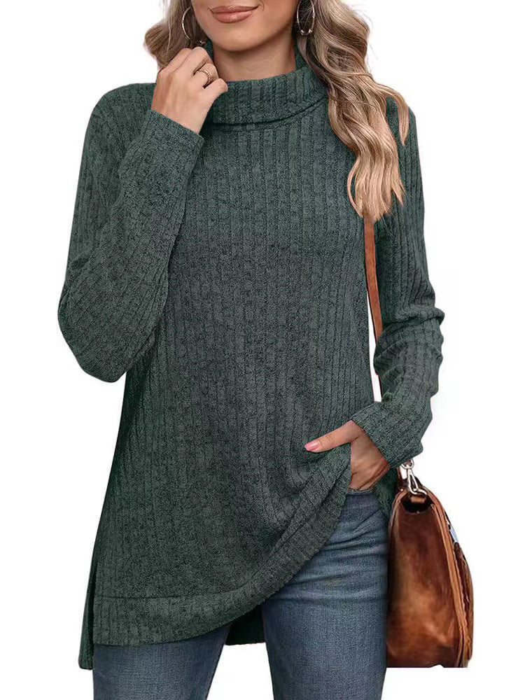 Mira | Women Relaxed Fit Cozy Turtleneck Sweater