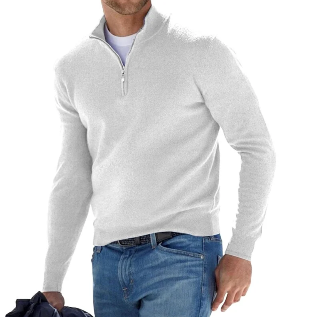 Maximus | Casual Quarter-Zip Sweater