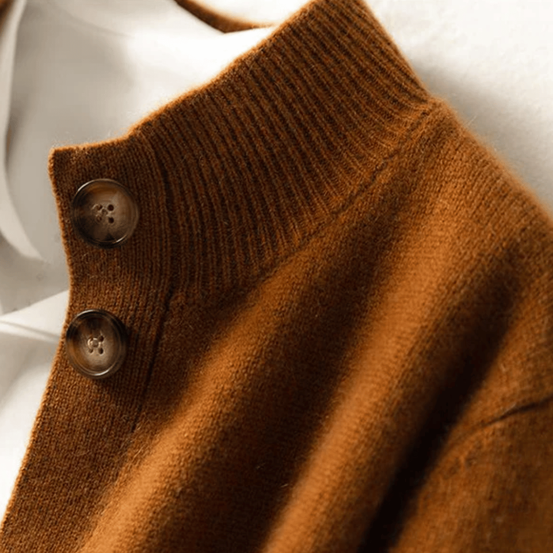 Amélie | Chic Knit Button Cardigan