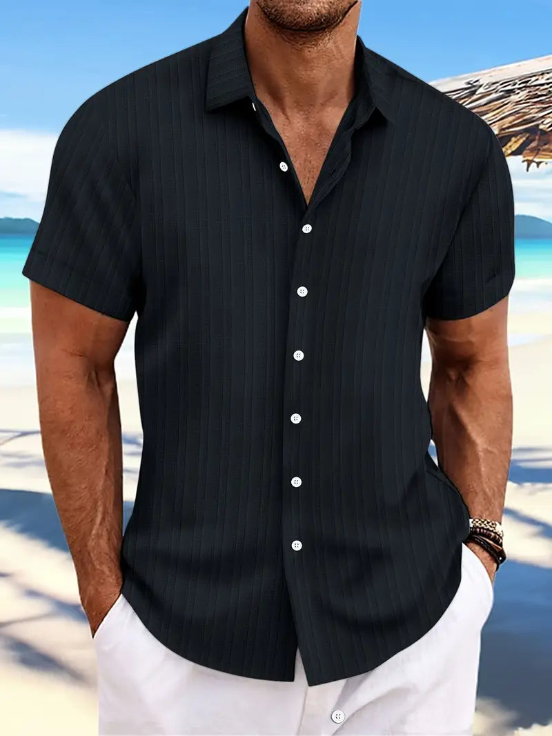 Dorian | Ribbed Lightweight Shirt