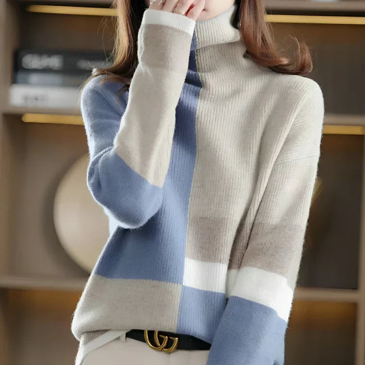 Marin | Women Color Block Sweater