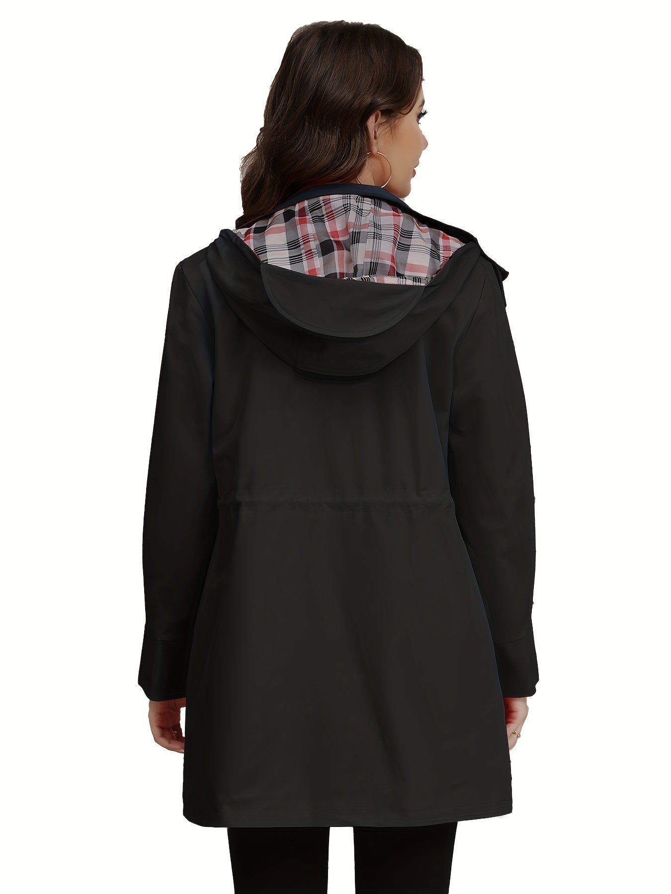 Mila | Women Hooded Zip Coat with Pockets