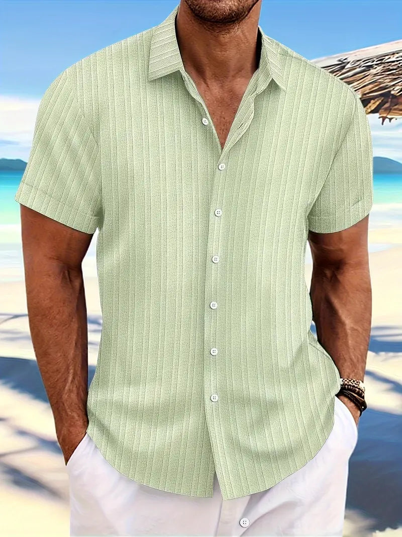 Dorian | Ribbed Lightweight Shirt