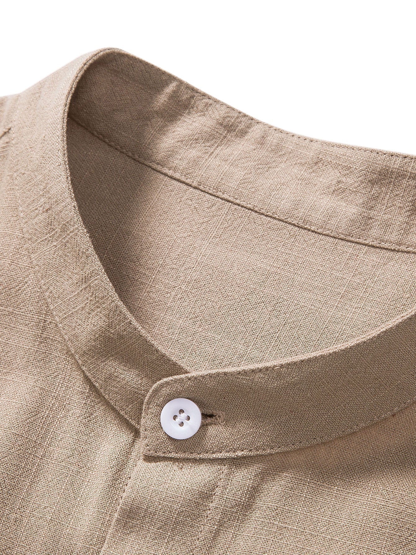 Luca | Linen Shirt and White Pants Oufit Set