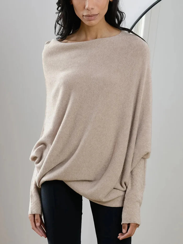 Emma | Oversized Drapey Super Relaxed Fit Sweater