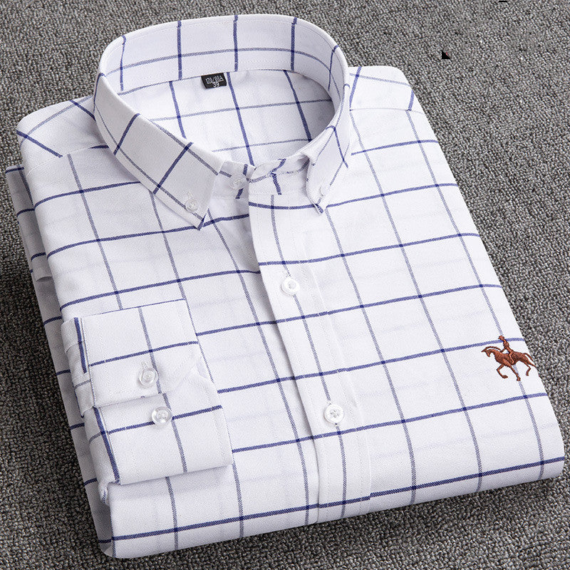 Rowan | Premium Cotton Long Sleeve Shirt
